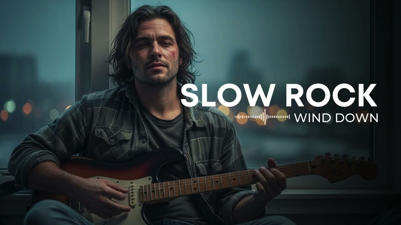 Quiet Slow Rock Instrumental for Winding Down the Day