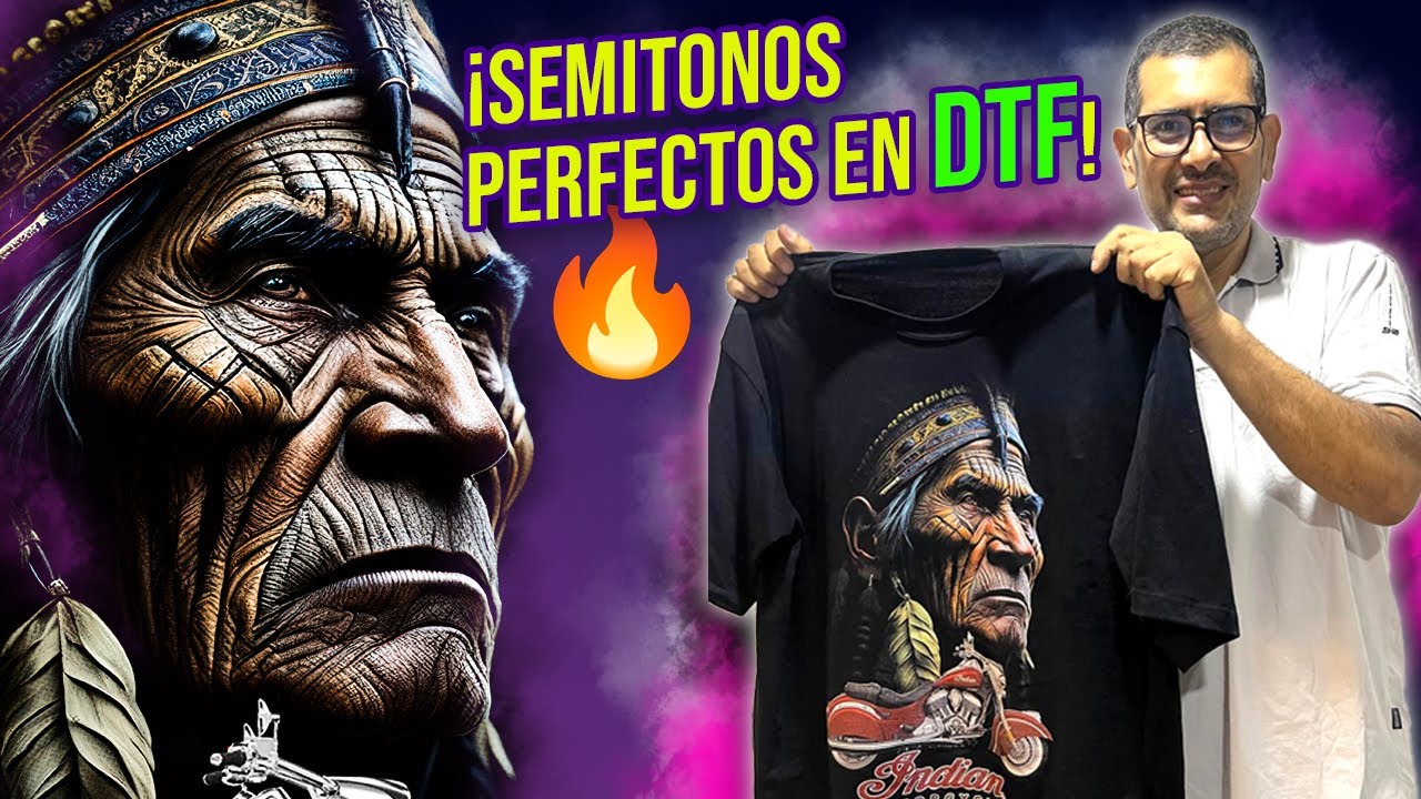 💥 Cómo Hacer Semitonos PERFECTOS en DTF. La Técnica de Doble Trama que lo CAMBIARÍA Todo 🖨️ #dtf