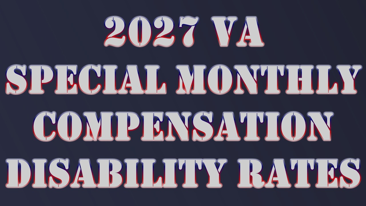 2027 COLA 3.6% Raise VAA Special Monthly Compensation Rates