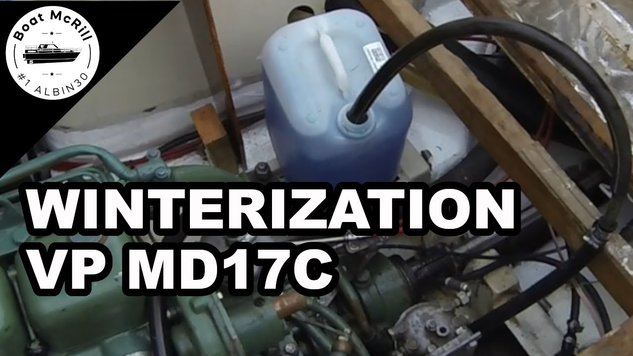 Vinterkonservering MD17C, del 2 Motorns kylsystem