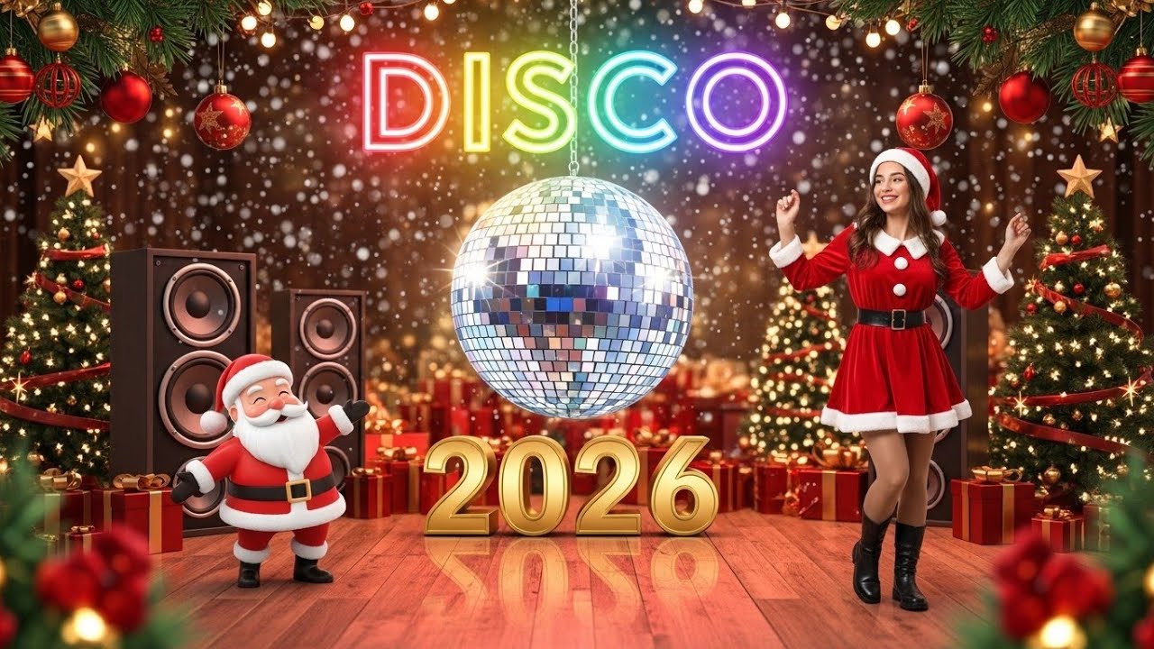 Disco Christmas Songs Medley 2026 🎶 Greatest Disco Christmas Nonstop 2026
