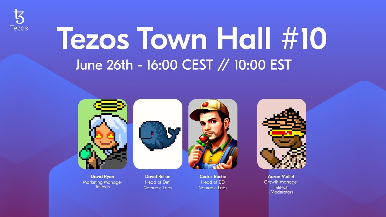 Tezos Townhall #10 - Exploring the future of DeFi on Etherlink
