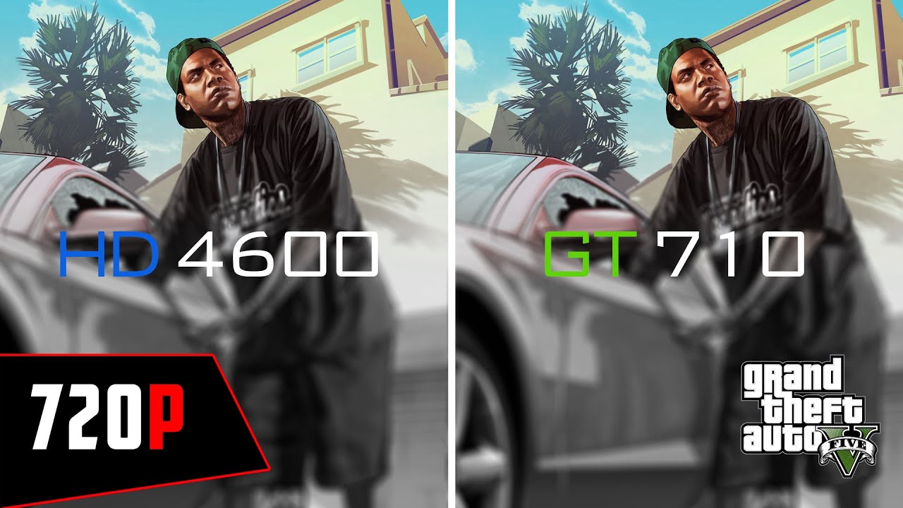 Intel HD 4600 VS GT 710 In GTA V (2020)