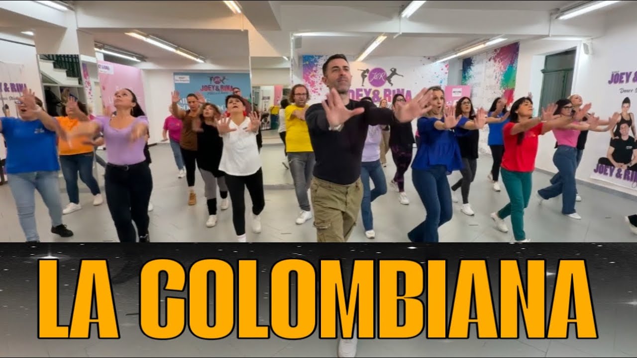 LA COLOMBIANA coreo JOEY&RINA || TUTORIAL || Balli di Gruppo 2025 Social Dance