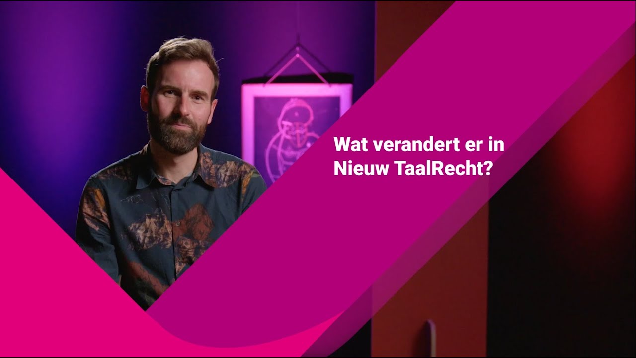 Nieuw TaalRecht - Uitgever aan het woord