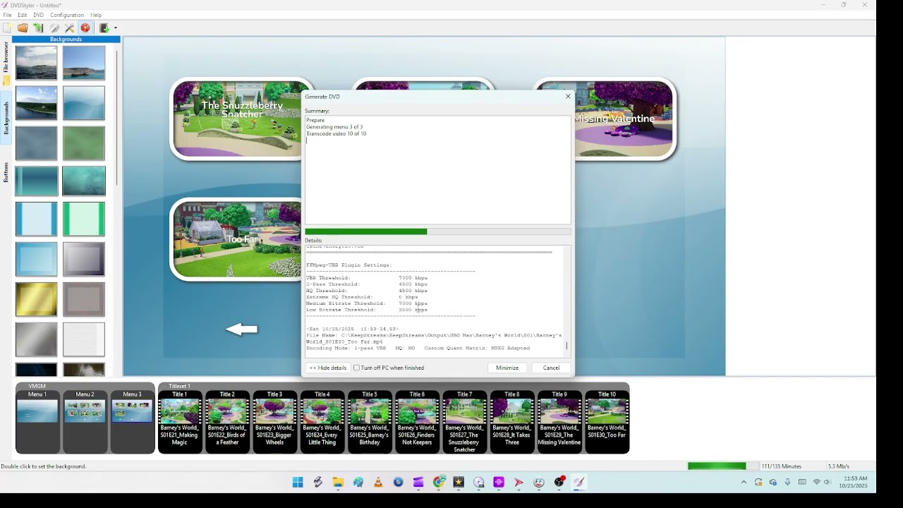 How to make DVD ISOs on DVDStyler