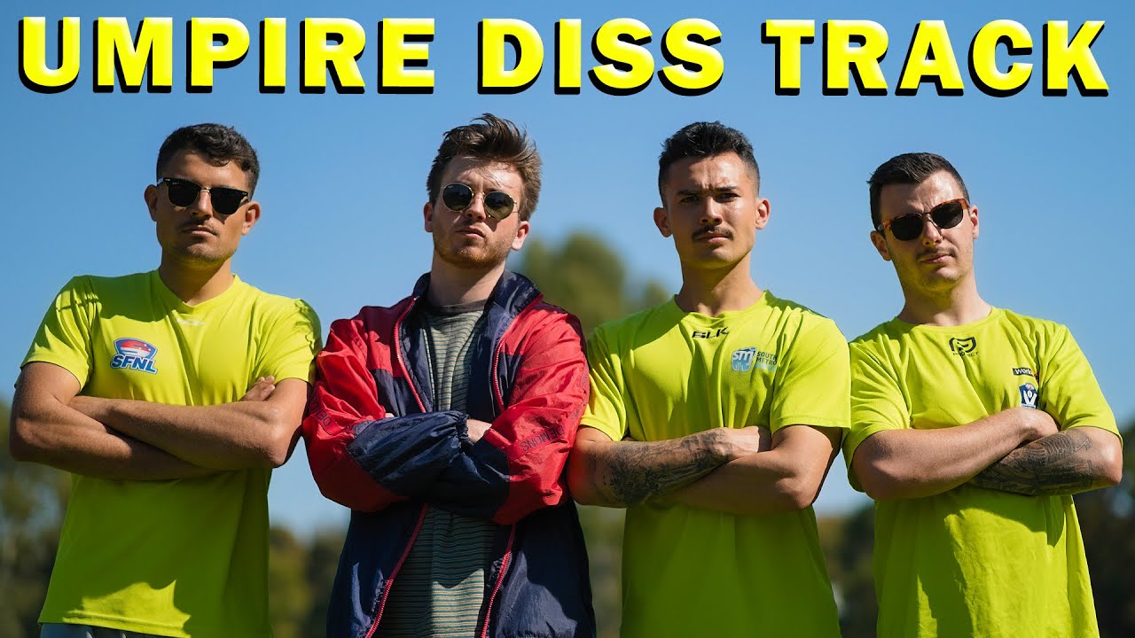 AFL UMPIRE DISS TRACK (AFL PARODY SONG)