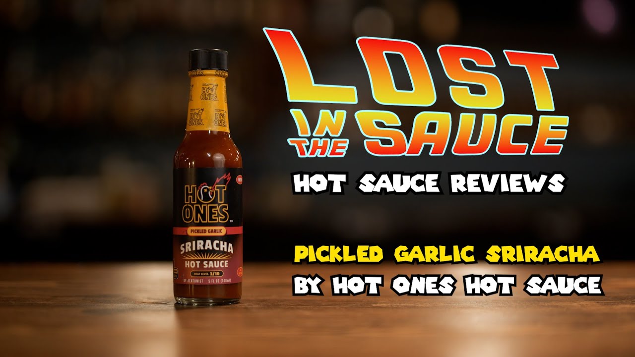 Get Lost In the Sauce with Pickled Garlic Sriracha by Hot Ones | Hot Sauce Review
