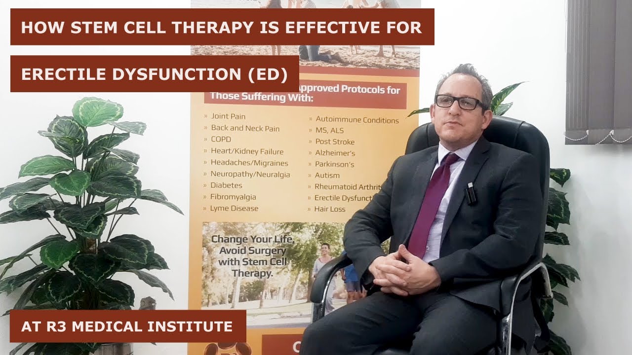 How Stem Cell Therapy is Effective for Erectile Dysfunction