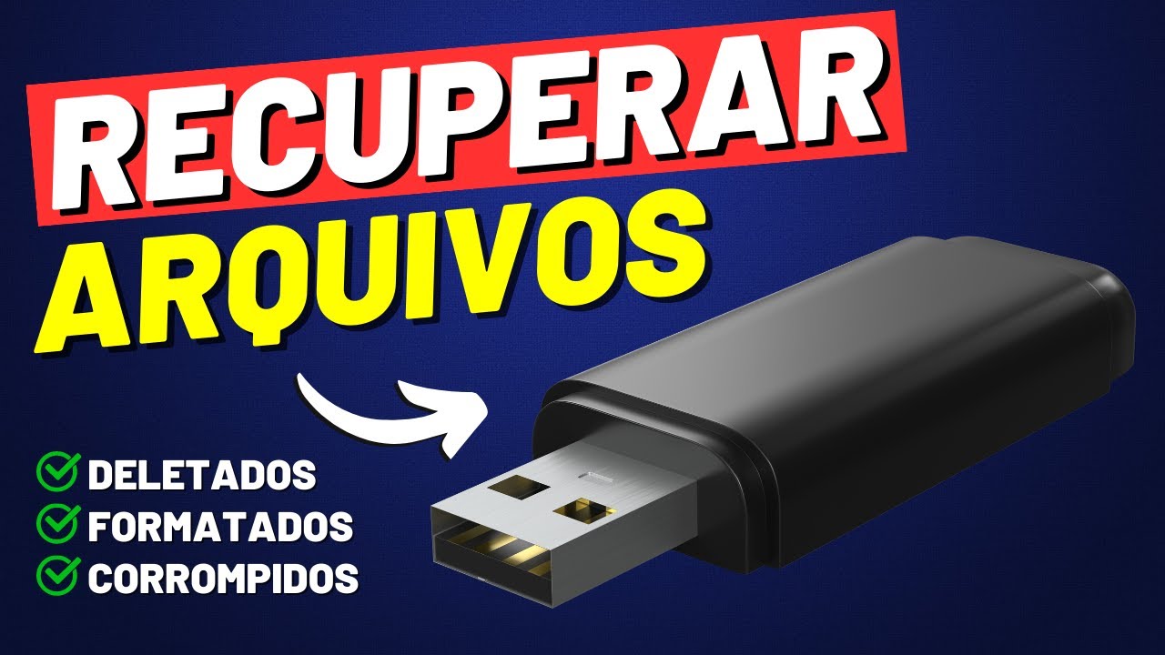 Como Recuperar Arquivos Apagados ou Perdidos do PC, Pendrive ou HD Externo?