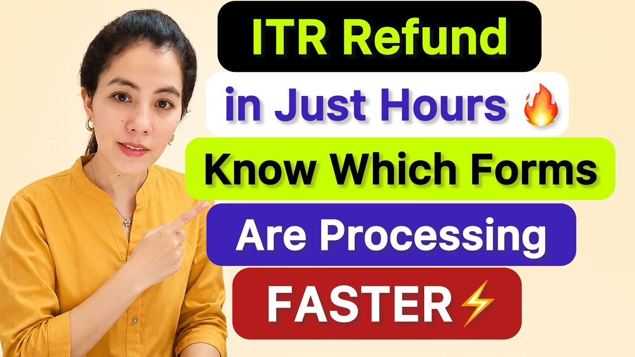 Latest ITR Refund Status | Know Which ITR Forms Are Processing Faster ⚡