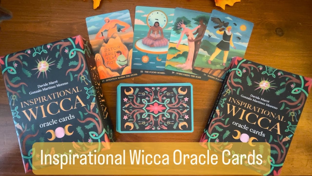 Inspirational Wicca Oracle Cards |⭐️New Release⭐️| Full Flip Through