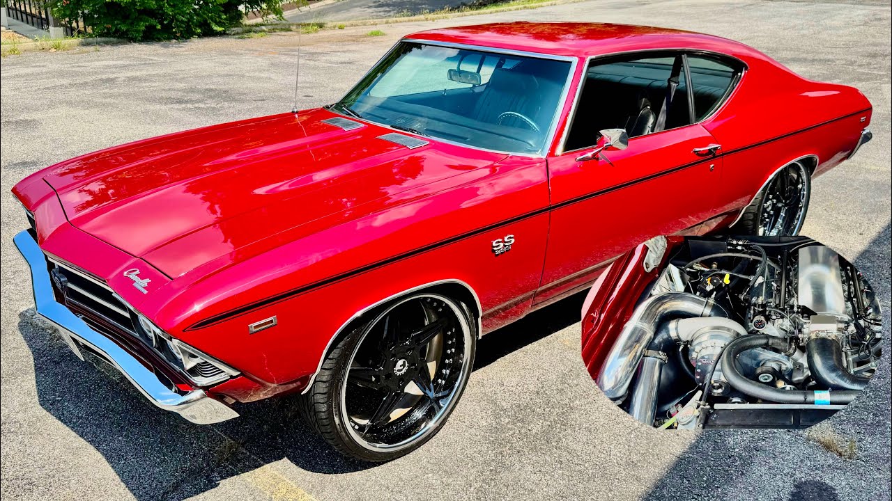 Test Drive 1969 Chevrolet Chevelle SOLD 6.0 Supercharged * FAST * 6 Speed MAPLE MOTORS