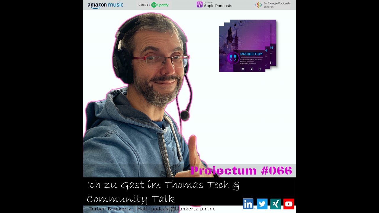 #066 | Ich zu Gast im Thomas Tech & Community Talk