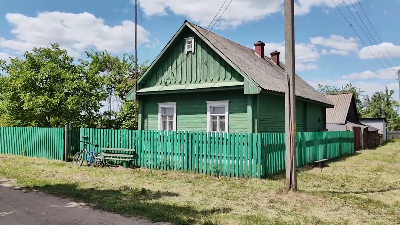 Обзор дома за 11.500$ продаётся в деревне Молоткова,Слуцком районе,Минской обл.