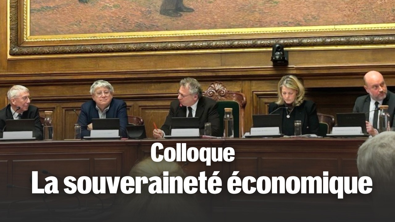 La souveraineté économique - Intervention d'Eric Coquerel / Colloque conseil d'Etat