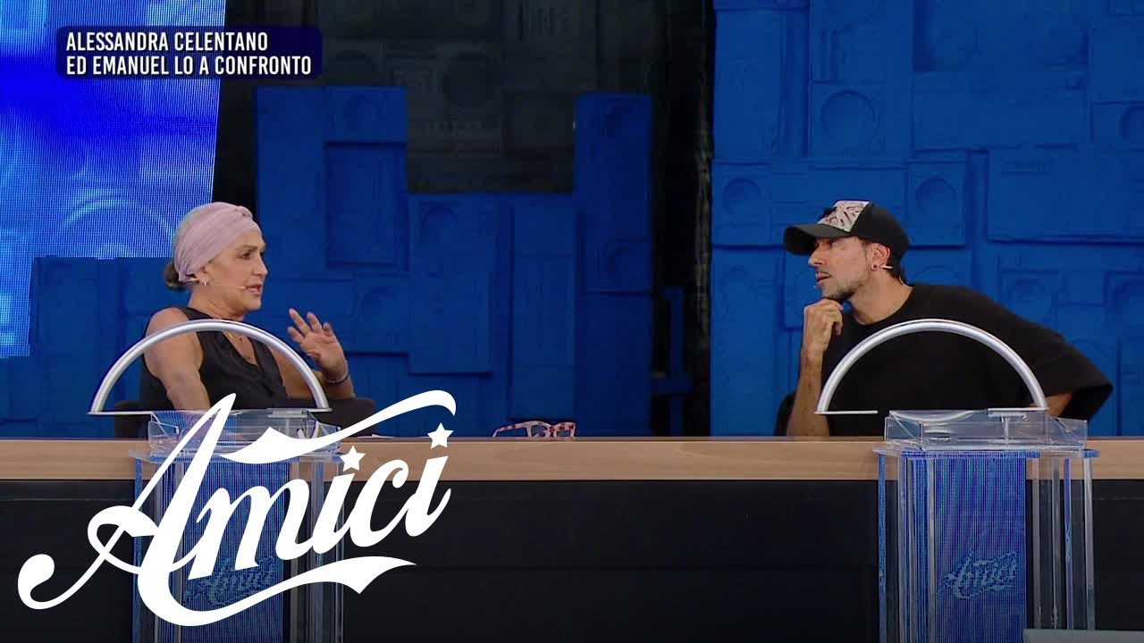 Amici 24 - Il confronto tra la Alessandra Celentano ed Emanuel Lo