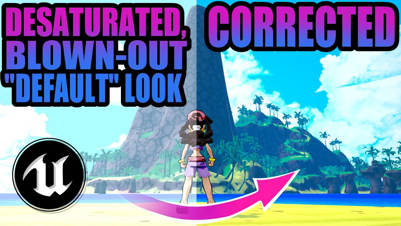 Secret Ingredient to Color Correcting Stylized Cartoony Graphics in Unreal Engine 5