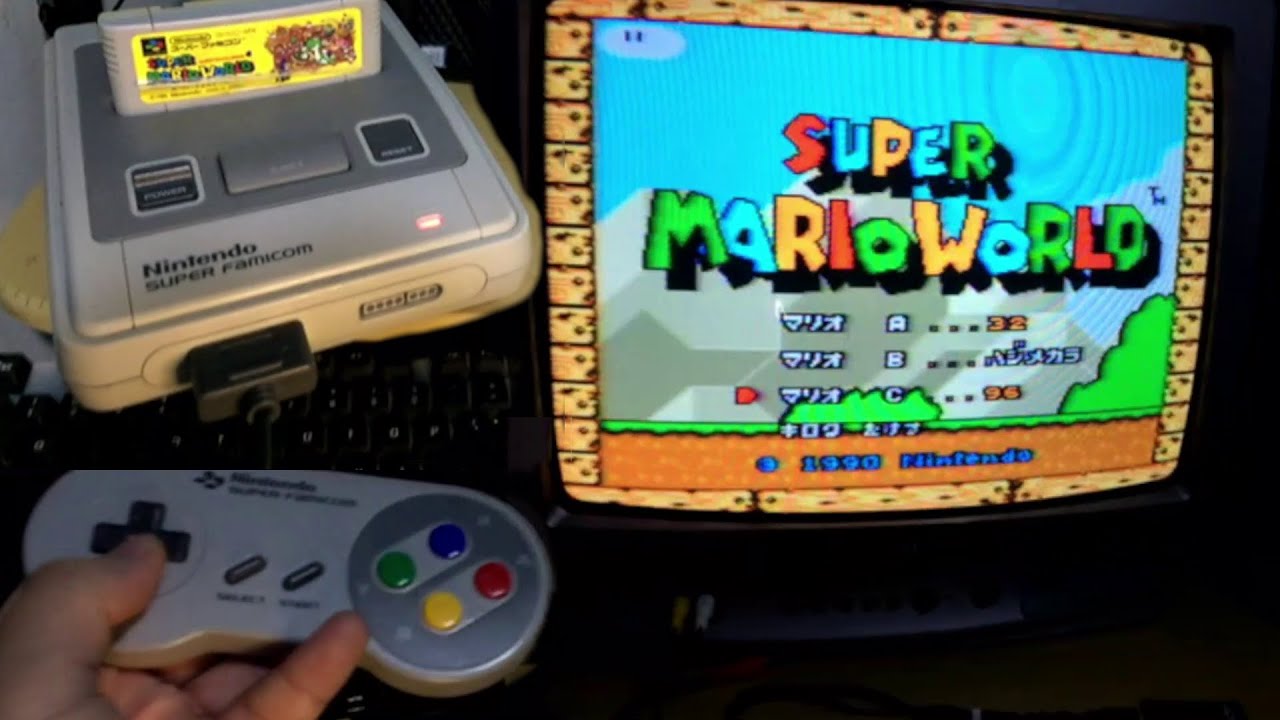 Super Mario World 100% Full Game on All Original Hardware