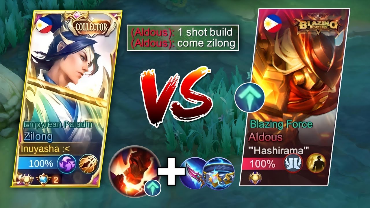 ZILONG VS NEW BUFF ALDOUS! SAVAGE CLASH OF POWER TITANS🔥