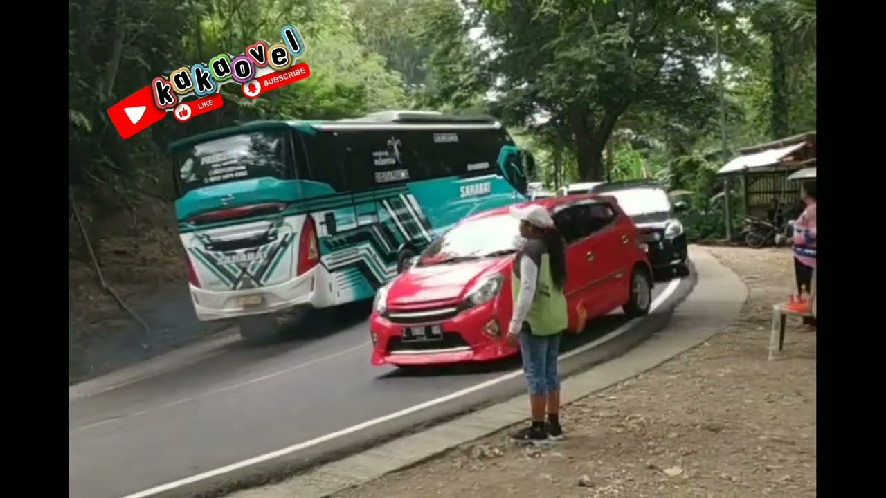 BASURINYA BANYAK BANGET lok Tikungan viral Karangnini #toleletbasuri #busmania #trending #viralvideo