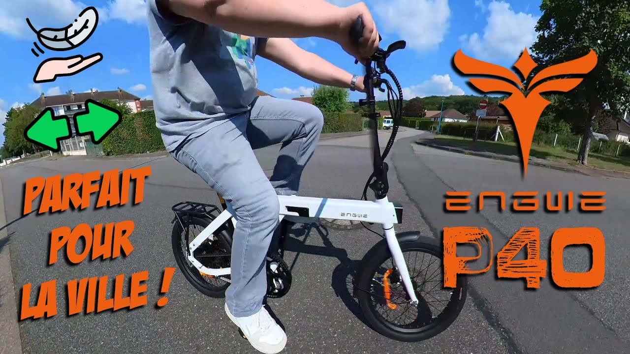Engwe P20 : le vélo pour la ville avec des clignotants !