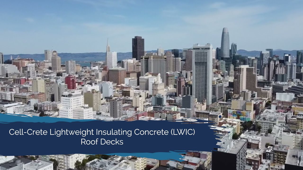 Lightweight Insulating Concrete (LWIC) Roof Deck Process