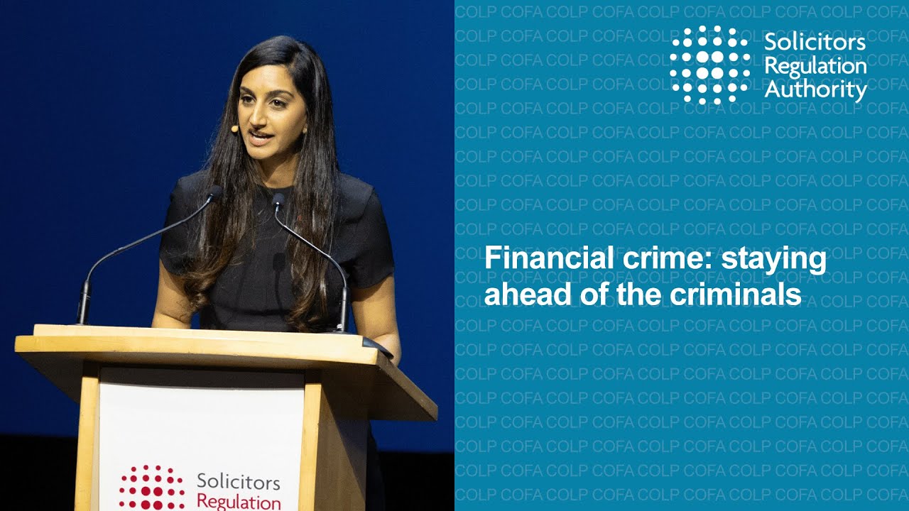 Financial crime: staying ahead of the criminals (Compliance Officers Conference 2024)