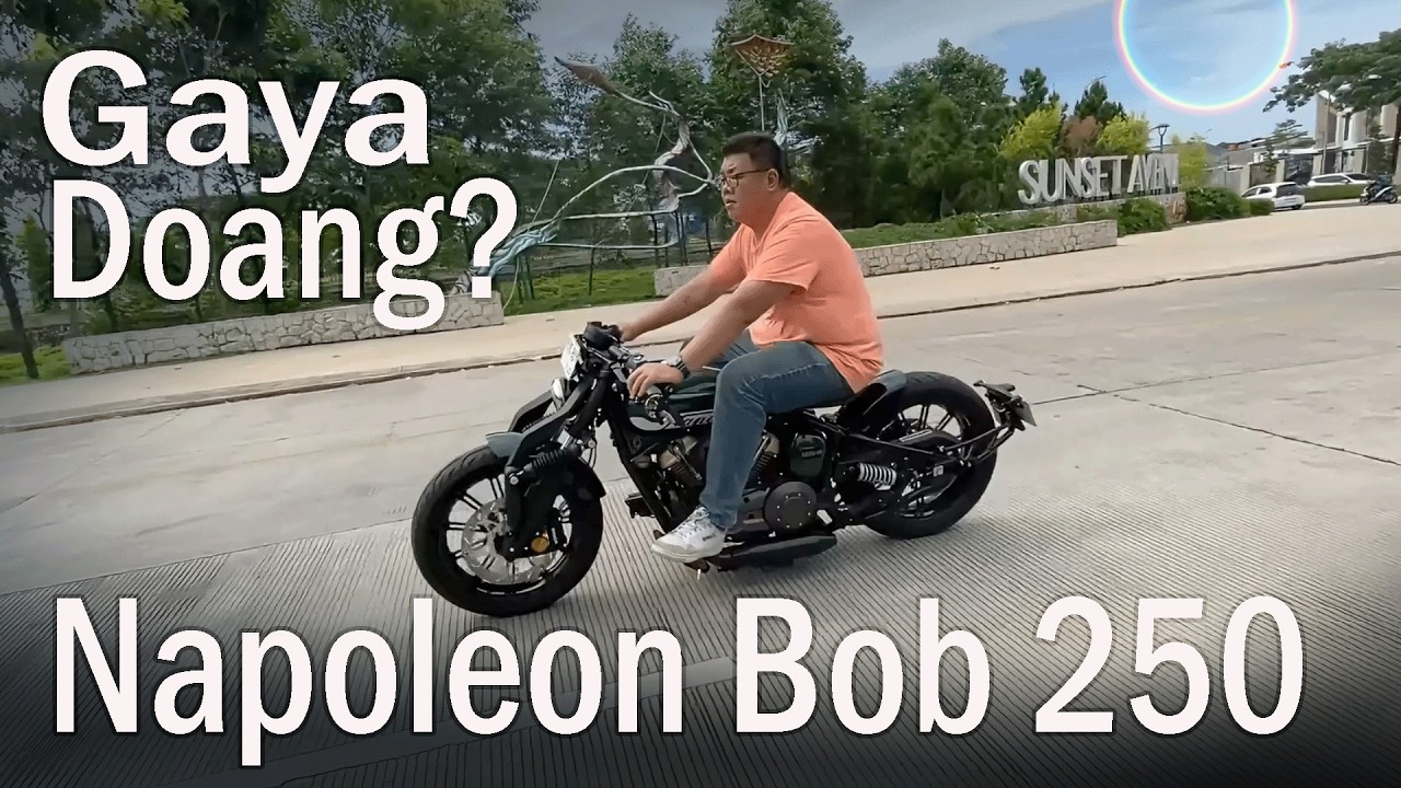Bobber? Gaya doang? Test Drive Napoleon Bob 250