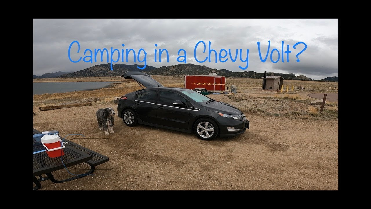 Eleven Mile State Park Camping in Chevy Volt EV Car in Beautiful Colorado. Can You Sleep in a Hybrid