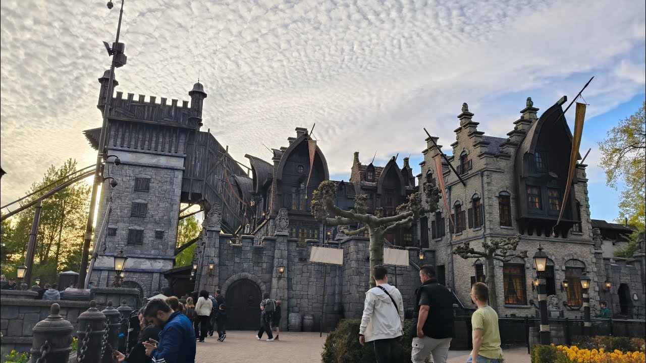 flying dutchman onride. with a NEW sene Efteling