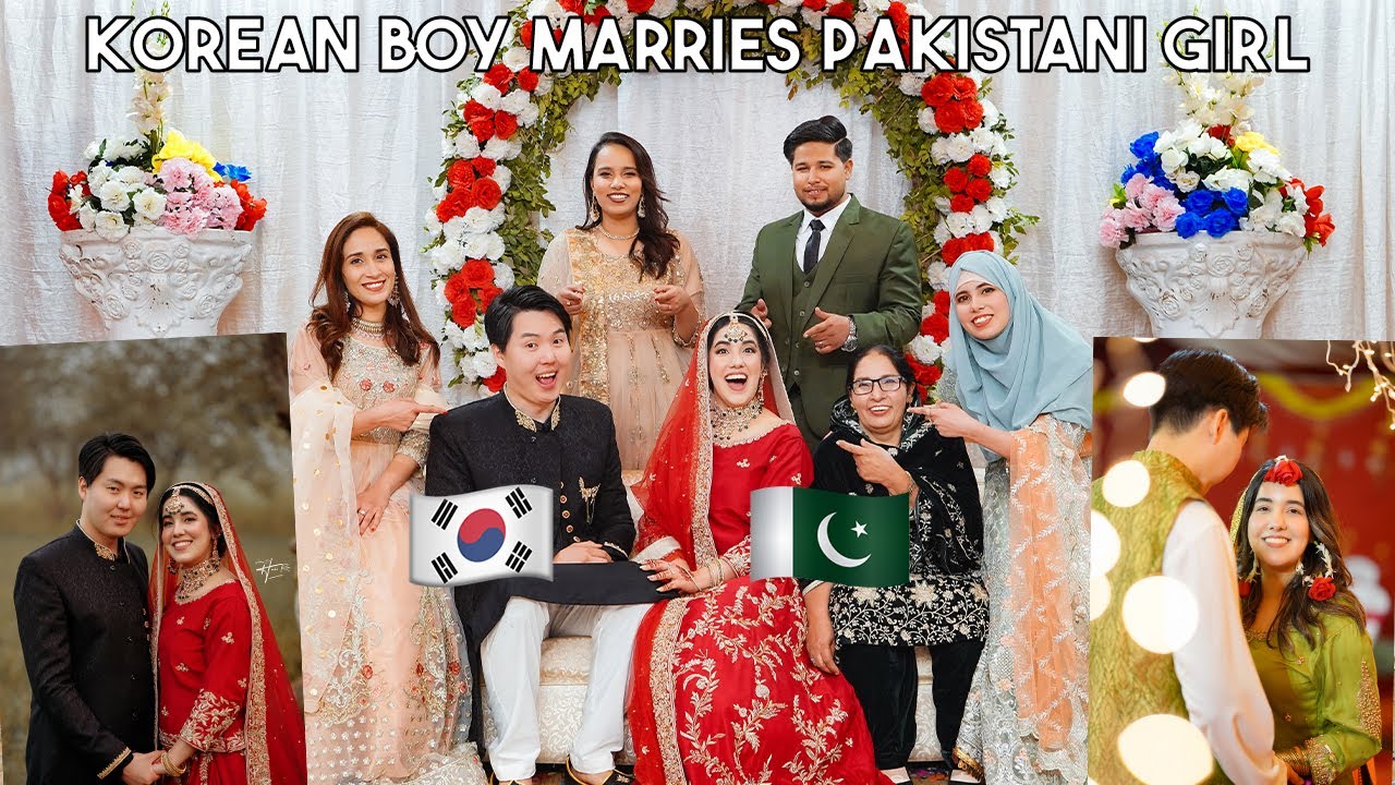Korean Boy Marries Pakistani Girl