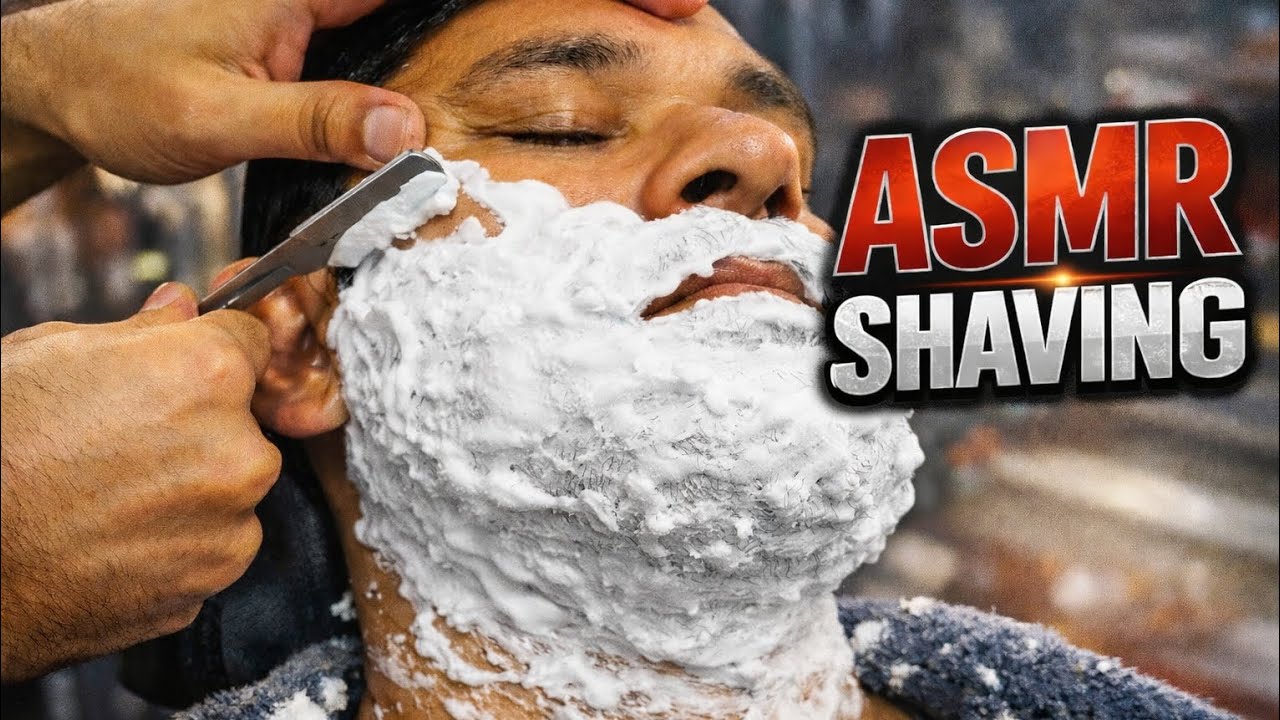 🪒Relaxing Beard Shave tutorial step by step 🪒