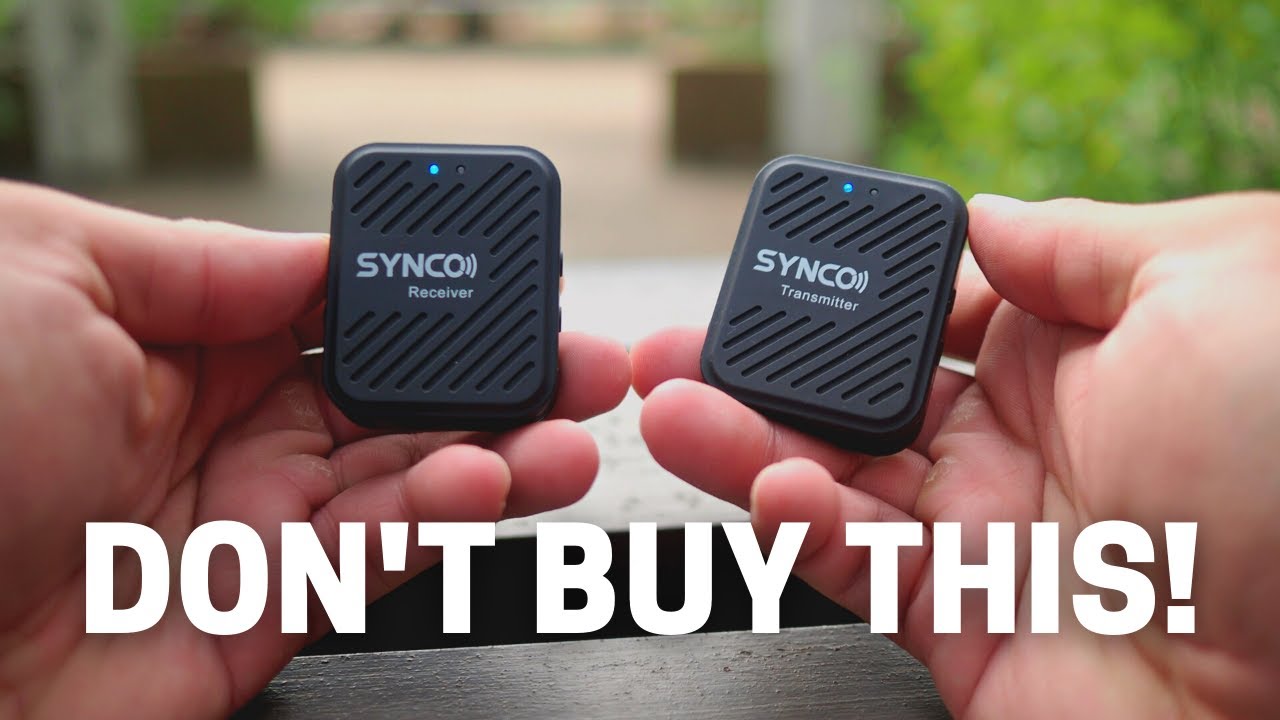 SYNCO G1 Wireless Microphone Has A Serious Problem