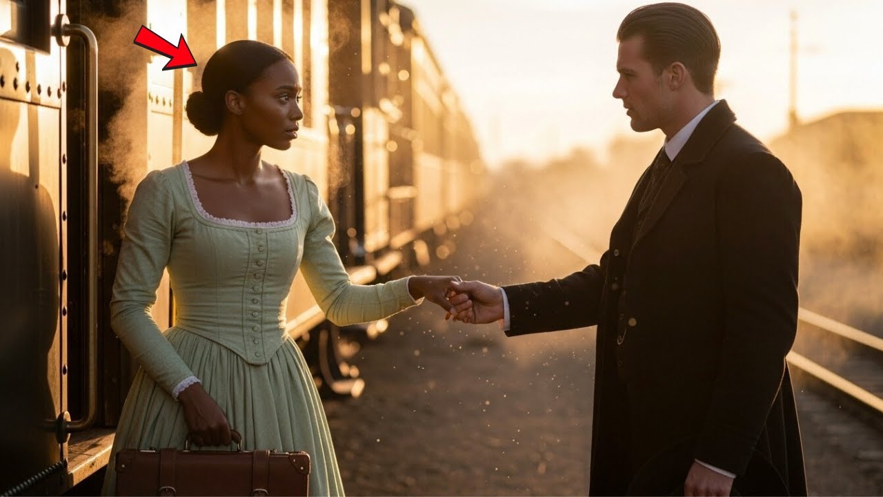 She Was Meant To Board The Train That Morning, Until The Cowboy Caught Her Hand And Said Don’t Go
