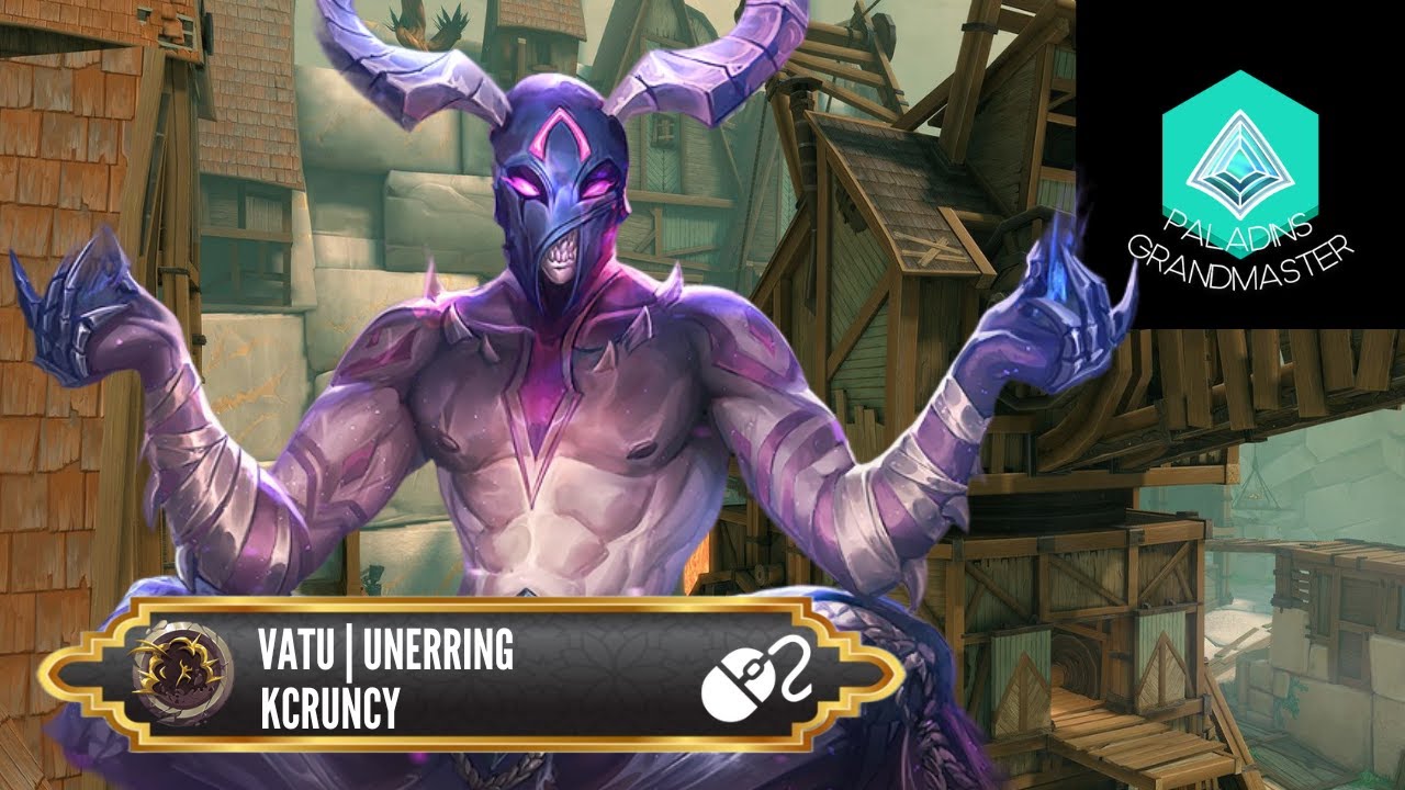 PRO Vatu UNERRING showing why it's OP (Kcruncy) Paladins Grandmaster
