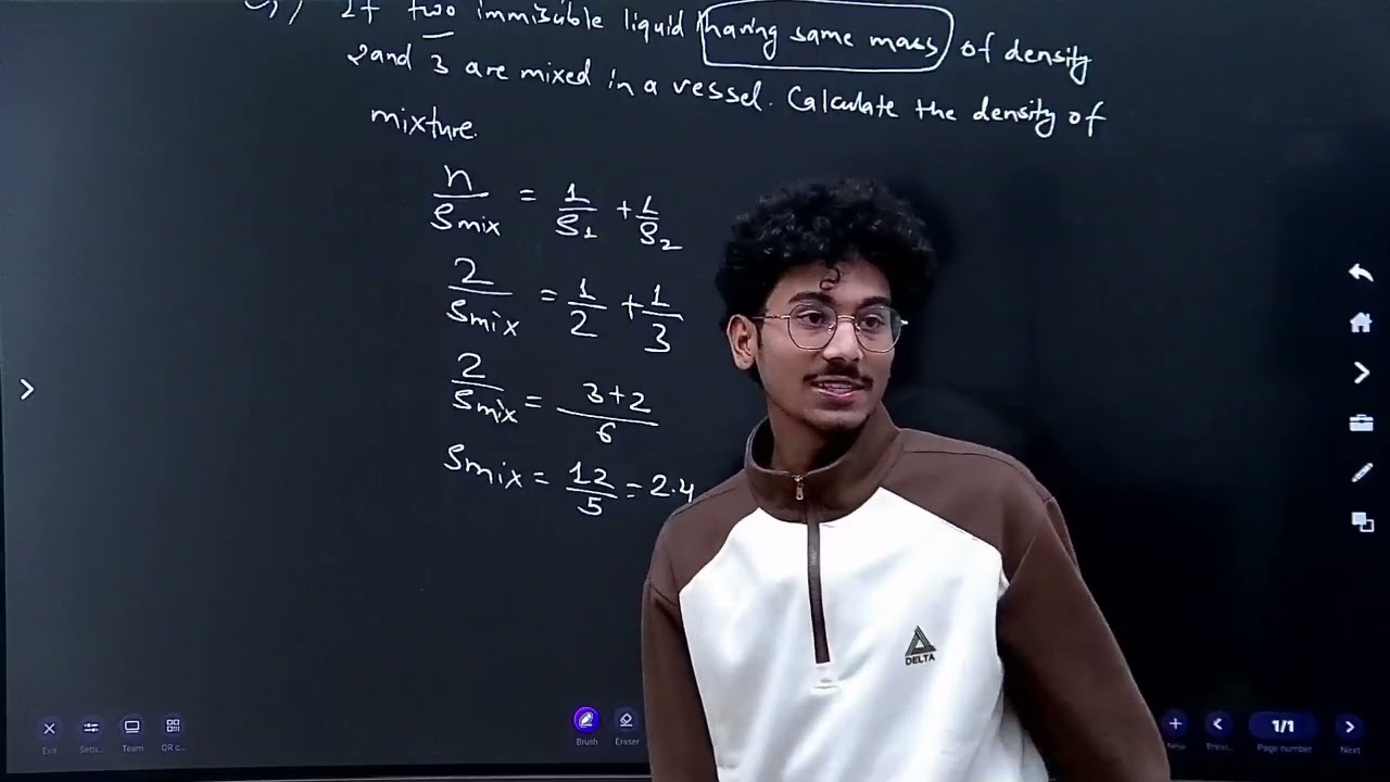 FLUID STATICS  DETAILED LECTURE WITH MCQ __ MECHANICS  [CEE] PART 1