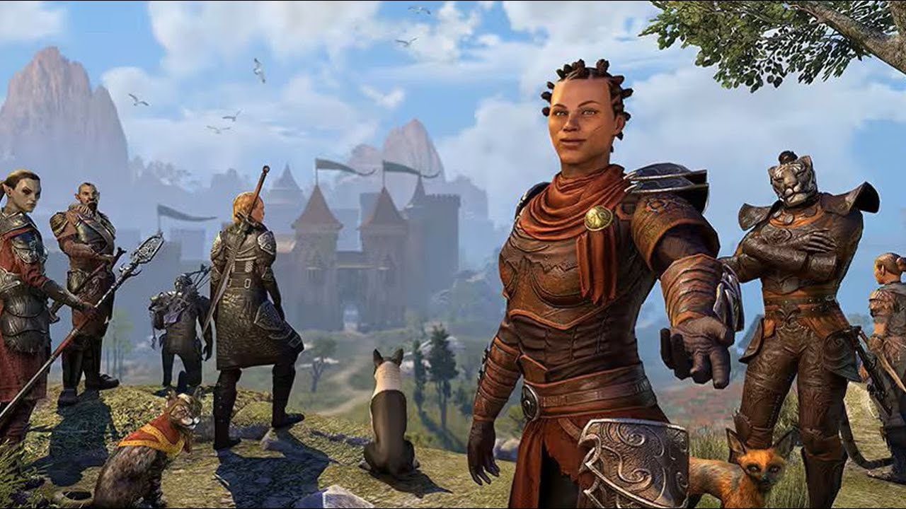 The Elder Scrolls Online Прохождение | Стрим | CachyOS Arch Linux