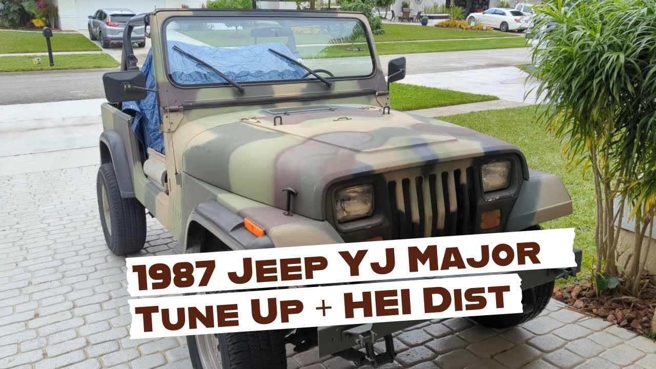 1987 Jeep YJ Tune Up + HEI Distributor Install