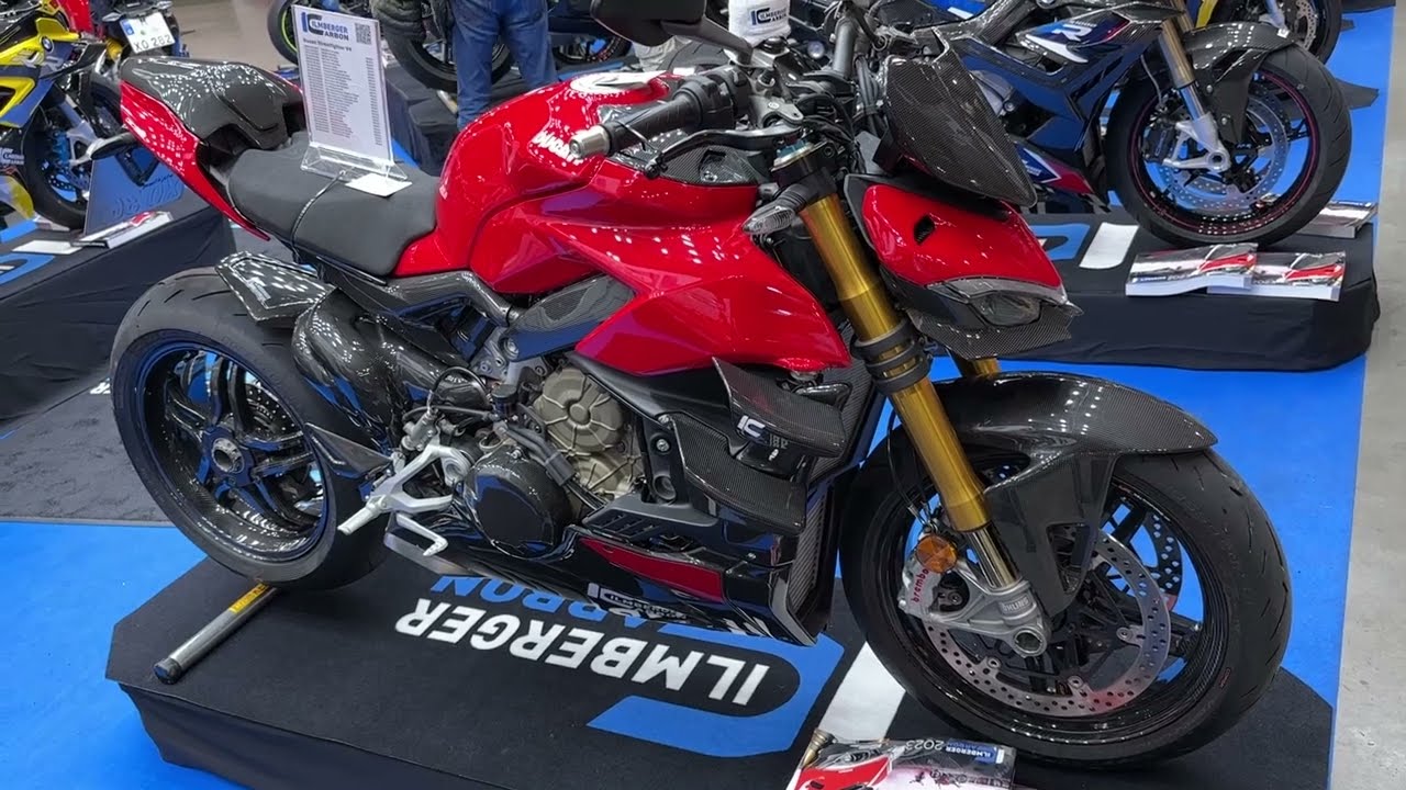 Ilmberger Carbon Accessorized ! 2023 Ducati Streetfighter V4
