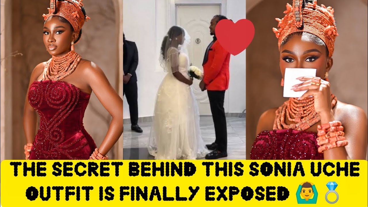 OMO💃THE SECRET BEHIND THIS SONIA UCHE OUTFIT IS FINALLY EXPOSED 😲🙆‍♂️