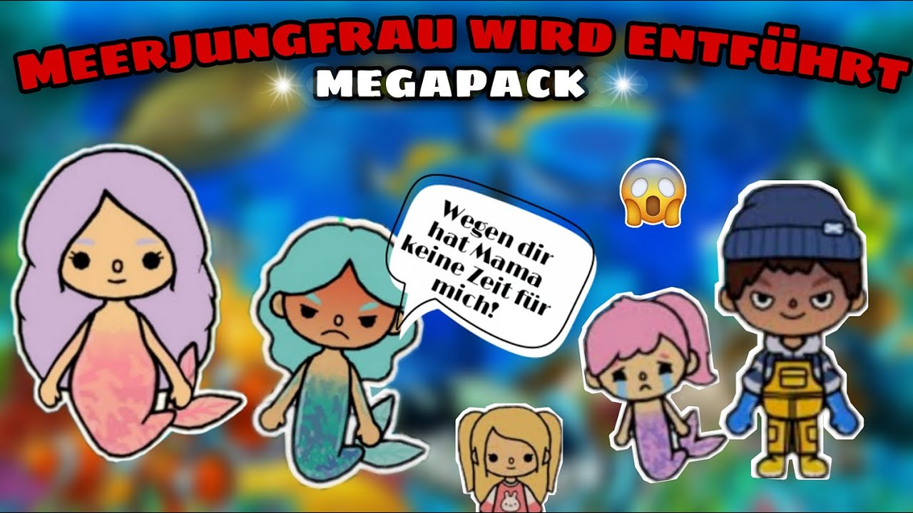 ENTFÜHRUNG UND RETTUNG EINER KLEINEN MEERJUNGFRAU |GESCHICHTE |TOCA BOCA STORY DEUTSCH