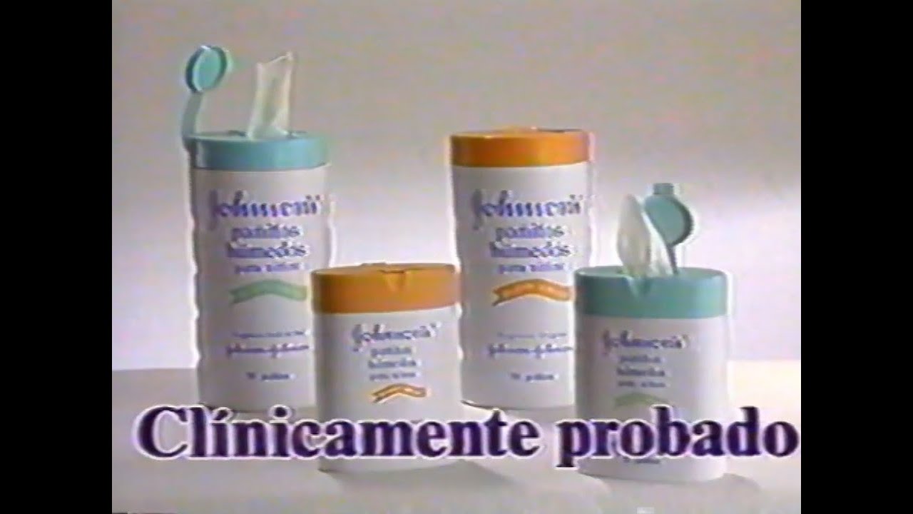 Pa&ntilde;itos h&uacute;medos Johnson&acute;s