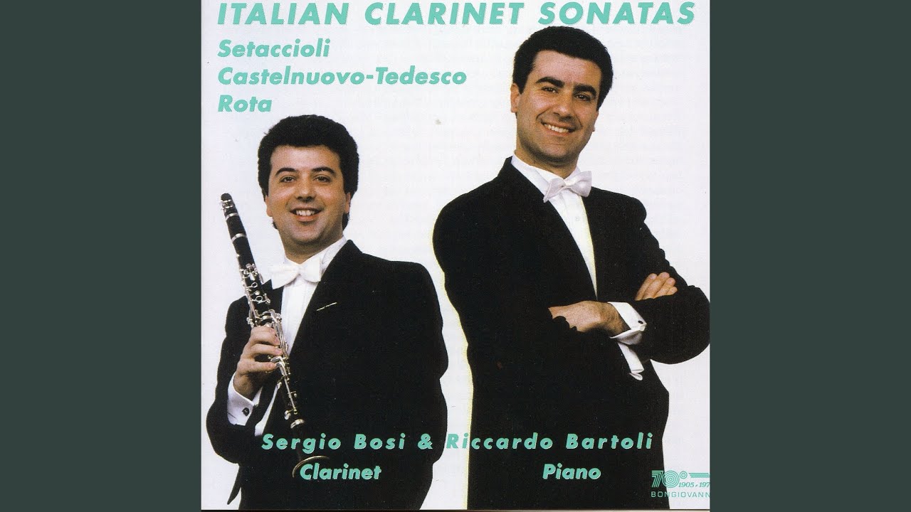 Clarinet Sonata, Op. 128: II. Scherzo: Mosso, leggero