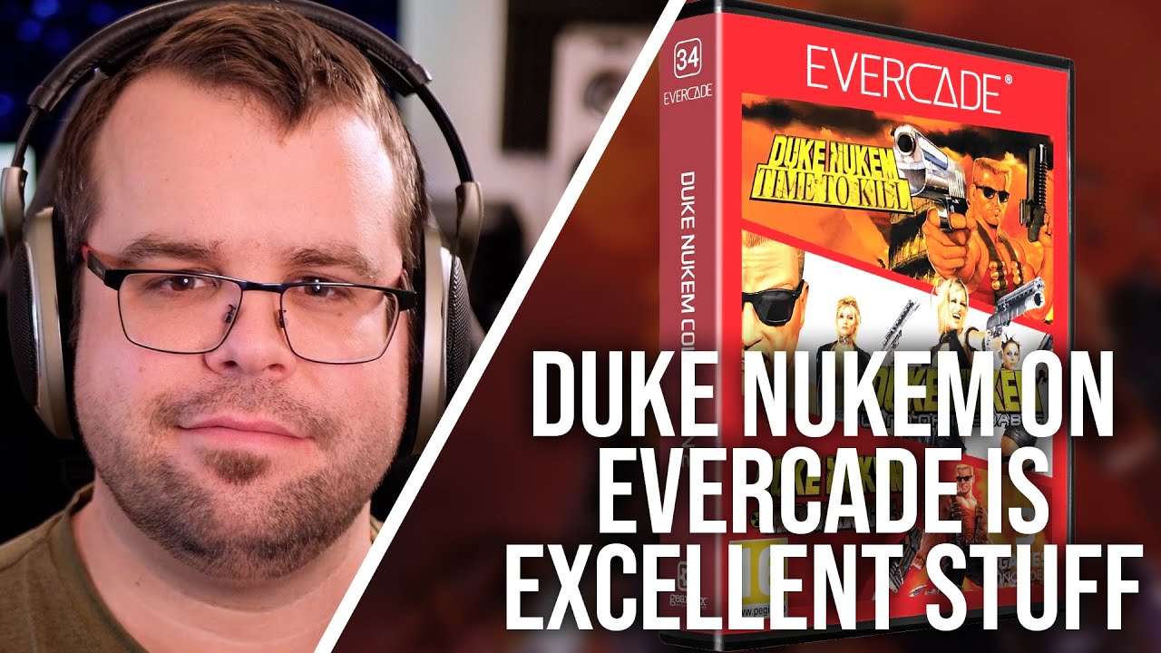 The Duke Nukem Collection on Evercade is Excellent!