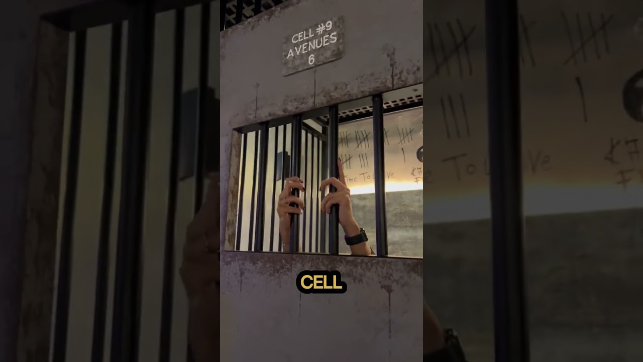 Eating handcuffed is actually difficult #shorts #funny