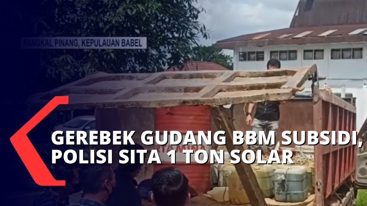 1 Ton Solar Bersubsidi Disita Hingga Polda Jawa Timur Ungkap 62 Kasus Penimbunan BBM!