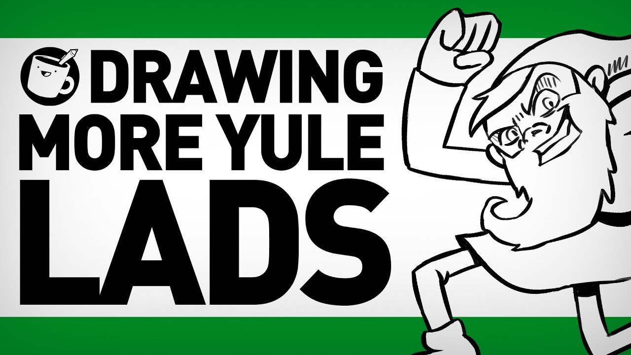 Drawing MORE Yule Lads