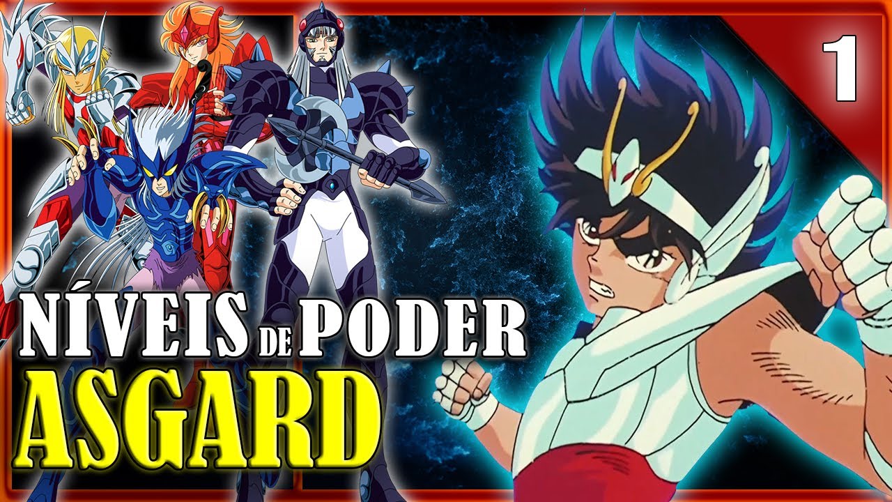 NÍVEIS de PODER - Saga ASGARD  (Parte 1) | Cavaleiros do Zodíaco