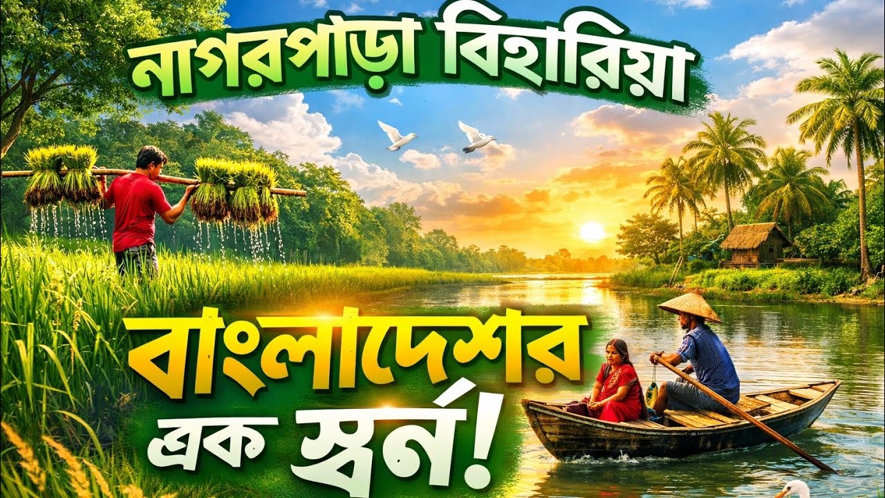 🔥 বাংলাদেশের এক স্বর্গ 🌿 | নাগরপাড়া বিহারিয়া গ্রাম | Khoksa Kushtia | Silent Nature 2026